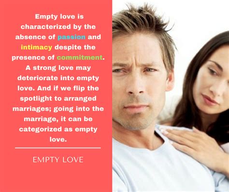 What is empty love?